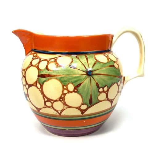 Clarice Cliff Perth Jug in Broth / Fantasque / Art Deco Pottery / c.1929 / Vase
