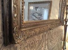 Decorative Antique Silver Wall Mirror - Full range of sizes and frame colours