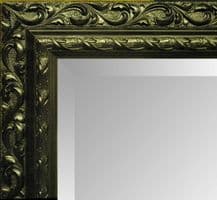 Large BLACK Decorative Mirror