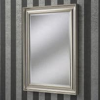 LARGE Silver Wall Mirror Contemporary Modern Classical Wall Mirror - VEGAS