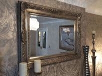 LG Ornate Shabby Chic Mirror *CHOICE OF COLOUR & SIZE*