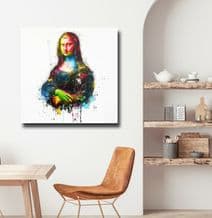 Patrice Murciano Da Vinci Pop Mona Lisa Canvas - Ready to Hang - Choice of Size