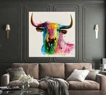 Patrice Murciano El Toro Bull Canvas - Ready to Hang - Choice of Size