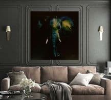 Patrice Murciano Wild Light Elephant Canvas- Ready to Hang - Choice of Size