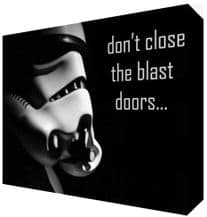 Stormtrooper Quote  Canvas Art - NEW - Choose your size - Ready to Hang