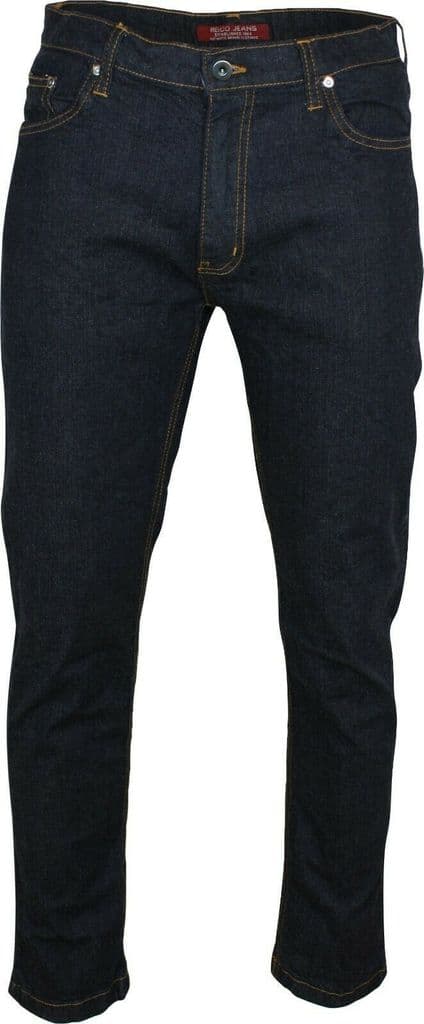 Relco Skinny Stretch Garment Wash Indigo Blue Denim Jeans - CLEARANCE SALE - 264158766910