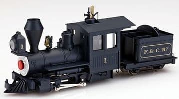 1001 Fiddletown & Copperopolis Locomotive Black ##Out Of Stock##