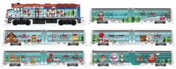 106-2017 2017 Operation North Pole Christmas Train 6-Unit Set