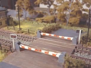 235 Level Crossing with Barriers