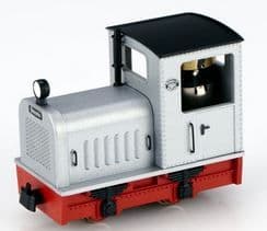 5011 Gmeinder Diesel Locomotive - Silver/Red