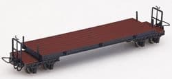 5138 German Trench Train Flat Car Brown ##Out Of Stock##