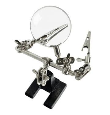 73860 Helping Hands with Glass Magnifier ##Out Of Stock##