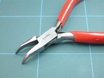 75565 Curved Nose Pliers with Plain Jaws
