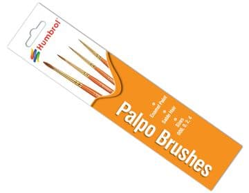AG4250 Palpo Brush Pack 000, 0, 2, 4