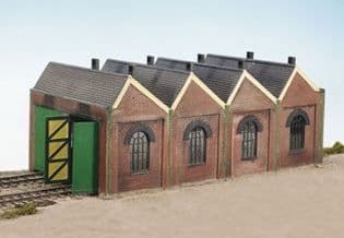 CK12 Two Road Engine Shed ##Out Of Stock##
