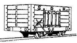 DM07 Snailbeach District Railways Coal Wagon Kit