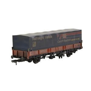 E87044 BR SEA Wagon BR Railfreight Red with Hood (Revised) [W]