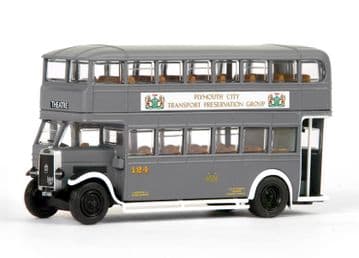 EXCLUSIVE EFE 99207A Leyland TD1 Closed Back Plymouth City Transport WWII PCTPG Adverts