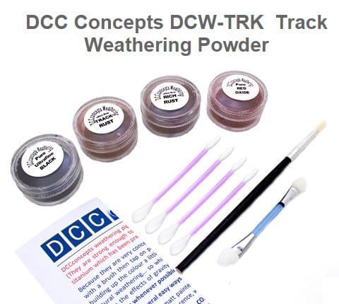 GMDCW-TRK Track Weathering Powder  ##out of stock##