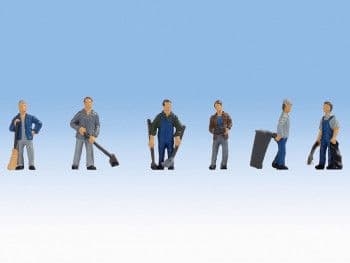 N15116 CARETAKERS (6) FIGURE SET ##Out Of Stock##