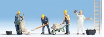 N36055 Bricklayers (4) & Accessories