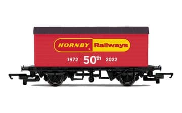 New Hornby R60086 Hornby Railways 50th Anniversary Wagon, 1972 - 2022