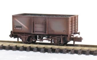 NR44BW Coal, Butterley Steel type, BR, mid grey (Weathered)##Out Of Stock##