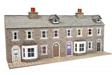PN175 Low Relief Stone Terraced House Fronts