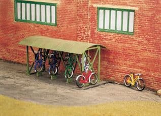 SS23 Bicycle shed & Bicycles