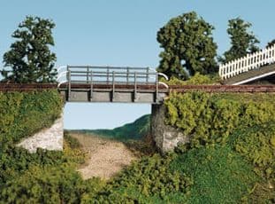SS28 Occupational Bridge & Stone Abutments, Single Track