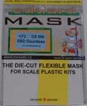 EDCX090 1/72 SBD Dauntless mask (Hasegawa)