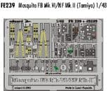 EDFE239 1/48 Mosquito FB Mk.VI/NF Mk.II zoom etch (Tamiya)
