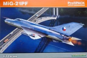 EDK70143 1/72 Mikoyan MiG-21PF interceptor ProfiPack
