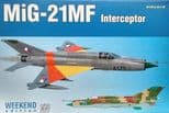 EDK7453 1/72 Mikoyan MiG-21MF Interceptor Weekend