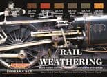 LC-CS21 Rail Weathering set (22ml x 6)