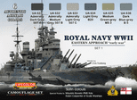 LC-CS33 Royal Navy WWII Eastern Approach - Early War Set 1 (22ml x 6)