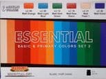 LC-ES02 Essential Basic & Primary Colours Set 2 (22ml x 6)