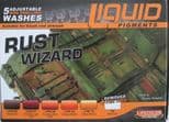 LC-LP02 LifeColor Liquid Pigment Rust Wizard set  (22ml x 6)