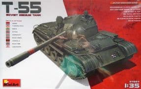 MIN37027 1/35 T-55 Soviet Medium Tank