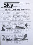 SKY48022  1/48 Aermacchi MB-339 decals