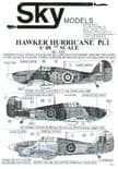 SKY48051  1/48 Hawker Hurricanes Pt 1 decals (16)