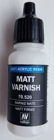 VAL70520 Matt Varnish 17ml