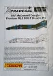 X48197 1/48 McDonnell-Douglas FG.1 / FGR.2 Phantom RAF stencil data Part 1