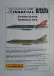 X48203  1/48 Hawker Hunters International Operators decals