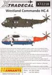 X72218  1/72 Westland Commando (Sea King) HC.4 decals (11)