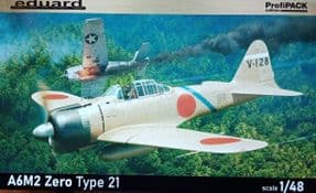 EDK82212 1/48 Mitsubishi A6M2 Zero Type 21 Profipack