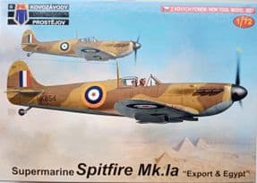 KPM0277 1/72 Supermarine Spitfire Mk.IA 'Export & Egypt'