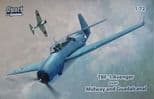 SW72136 1/72 Grumman TBF-1 Avenger over Midway and Guadalcanal