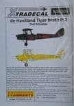 X48206  1/48 de Havilland DH.82a Tiger Moth Pt2 Civil Schemes decals (4)