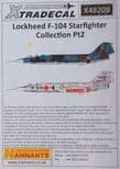 X48209 1/48 Lockheed F-104 Starfighter Collection Decals Pt2 (7)